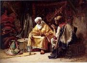Arab or Arabic people and life. Orientalism oil paintings 211 unknow artist